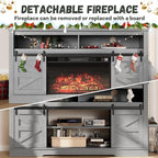 YESHOMY Fireplace TV Stand for Television up to 65+ Inch - Image 4