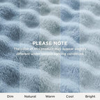 Bedsure 3D Fleece Bubble Blanket - Image 9