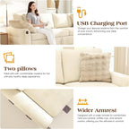 Ihanherry 59-inch Convertible Sofa Bed, Pull Out Sleeper - Image 5