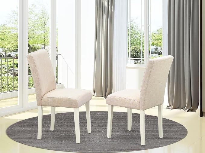 East West Furniture ABP2T02 Abbott Parson Dining Room Chairs - Image 2