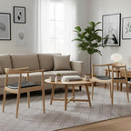 Kennedy Armchair, Mid Century Modern Dining Chair, PU Upholstered Kennedy Chair - Image 2
