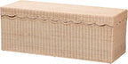 Bali & pari Damita Scallop Natural Rattan Chest - Image 2