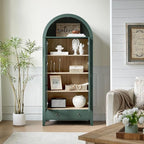RowyPoey Farmhouse Arched Cabinet - Image 3