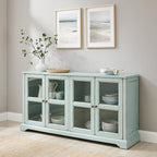 Crosley Furniture Holbrook Traditional Glass Door Sideboard Buffet Cabinet - Image 8