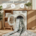 3x5 Area Rugs Living Room: Washable Rug - Image 6