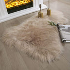Ashler Faux Fur Rug, 2 x 3 Ft, Machine Washable | Fluffy Shaggy Rug, Ultra Soft - Image 5