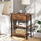 HOOBRO Set of 2 End Tables, Side Table - Image 4