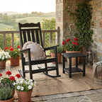 Stoog All-Weather Outdoor Rocking Chairs Set of 2, Oversized Rocking Chairs - Image 2