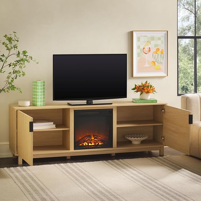 Walker Edison Arundo Reeded TV Stand - Image 7