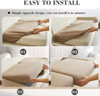 Couch Covers for 2 Cushion Sofa Pet Friendly Couch Cushion Covers Universal - Image 7