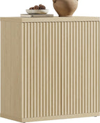 SICOTAS Buffet Cabinet with Storage Accent Sideboard Modern Credenza with Doors by SICOTAS