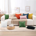 decorUhome Summer Couch Euro Sham Throw Pillow Covers 24x24 Set of 2, - Image 8
