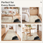 Soalmost Non Slip Rug Pads 8x10, 1/4" Thick Felt Cushioned Rug Gripper Pad | - Image 9