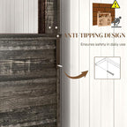 HOMCOM Farmhouse Coffee Bar Cabinet - Image 8