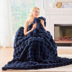 BENVWE Fluffy Faux Fur Throw Blanket - Image 8