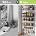 Magnetic Spice Rack for Refrigerator, 5 Pack Metal Strong Magnet Spice - Image 7
