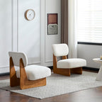Accent Chairs Set of 2, Mid-Century Modern Chair - Image 3