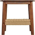 Alaterre Furniture Calais 2-Tier Solid Wood End Table - Image 9