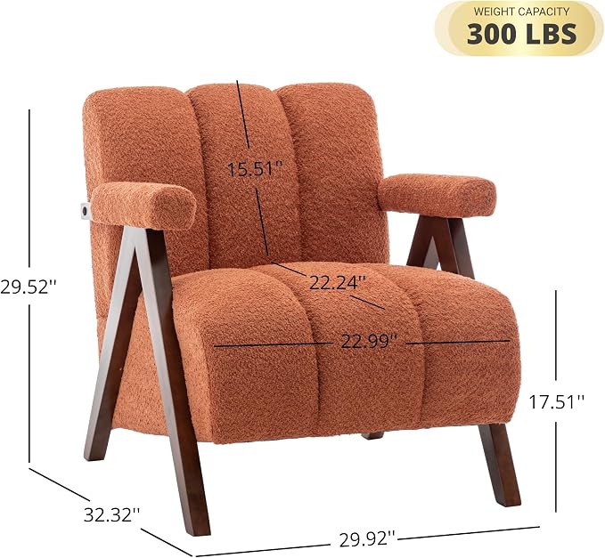 Mid Century Modern Accent Chair - Image 2