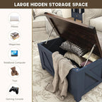 jimeimen Farmhouse Lift Top Coffee Table - Image 3