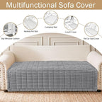 Couch Cover for Dogs, Washable Non Slip Plush Flannel Sofa Protector | Thick - Image 3