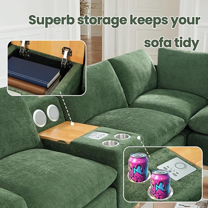 Brelice Modular Sofa Console - Image 5