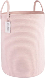 XUANGUO Cotton Rope Laundry Basket Hamper by XUANGUO