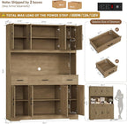 HOSTACK 71" Tall Pantry Cabinet - Image 3