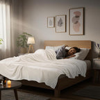 Utopia Bedding Ultra Soft Fleece Bed Blanket Throw Size Ivory | Microfiber - Image 6
