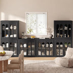 Fatmok Sideboard Buffet Cabinet Set of 4 by Fatmok