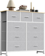 Sweetcrispy 9 Drawer Fabric Dresser Storage Tower by Sweetcrispy