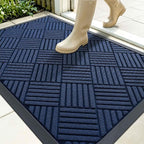 OLANLY Front Door Mat Outside Entrance 35x23, Waterproof Heavy-Duty Doormat | by OLANLY