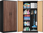 SISESOL Wide & Deep Metal Storage Cabinet - Image 6