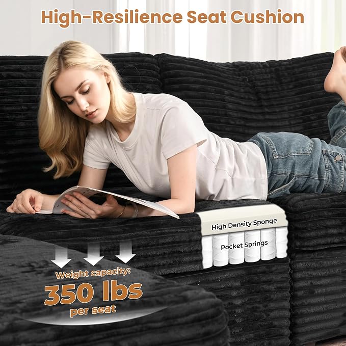ovios 32.7 inches Ottoman Seat Module - Image 5