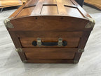 Steamer Trunk Hope Chest for Blankets, Amish Hand-Crafted in USA Maple - Image 7