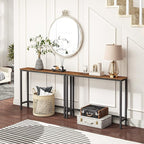 HOOBRO Narrow Console Table, 39.4" Small Entryway Table, Thin Sofa Table - Image 2