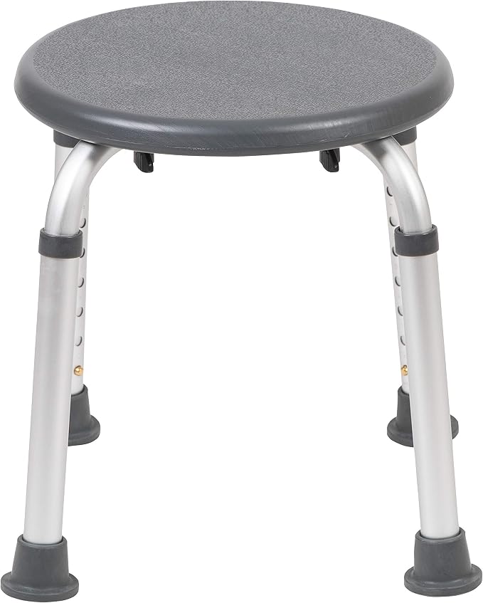 Flash Furniture Hercules Series Aluminum Bath and Shower Chair - Image 6