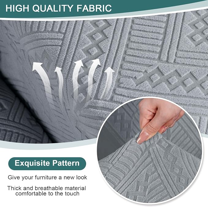 Ruaozz Loveseat Recliner Covers - Image 3