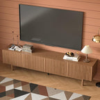 86.61" Mid-Century Modern TV Stand - Image 4