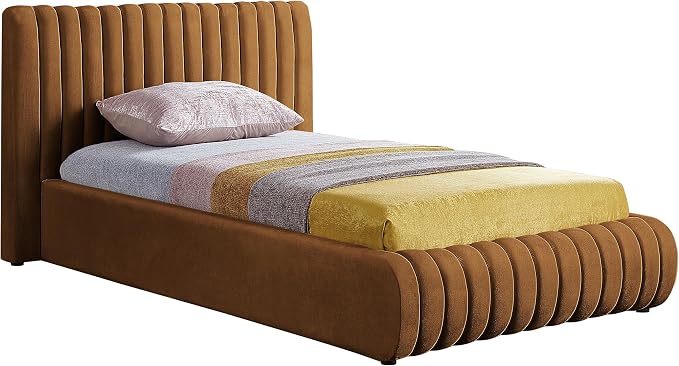 Meridian Furniture NicoSaddle-T Nico Collection Modern | Contemporary Velvet - Image 8