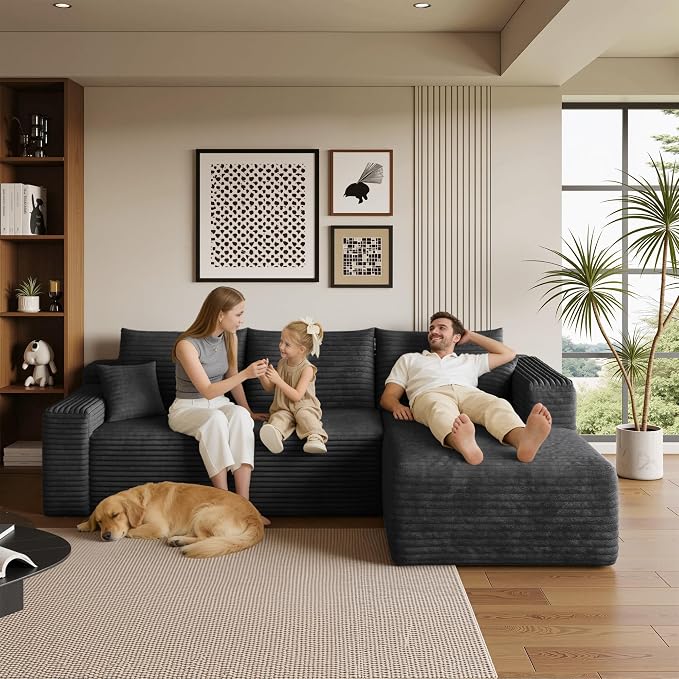 AUGOP 96" Sectional Couches for Living Room Modern Modular Sofa - Image 8