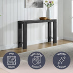 Alaterre Furniture Classic Solid Wood Console Table - Image 3