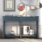 Merax Retro Console Table Sofa Table - Image 3
