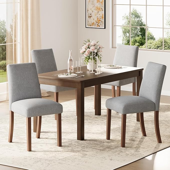 Dining Chairs Set of 4, Modern Dining Room Chairs by Unknown