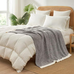 Snuggle Sac Grey Throw Blankets - Image 7