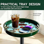 Gesodant Boho Single Leg Round Side Table - Image 4