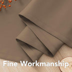 H.VERSAILTEX Blackout Window Curtain Panels Thermal Insulated Room Darkening - Image 6