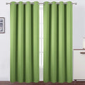 Light Green Blackout Curtains for Bedroom Room Darkening Curtains/Draperies 52 by Lemomo