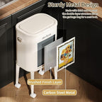 MRBIN Metal Slim Bathroom Trash Can - Image 5