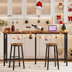 CHOEZON 63'' Bar Table, Kitchen Dining Table - Image 2